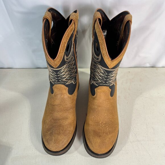 Lil' Rebel by Durango Little Kid Black Brown 8" Western Boot 5M Cowboy - DBT0164 - Picture 4 of 16